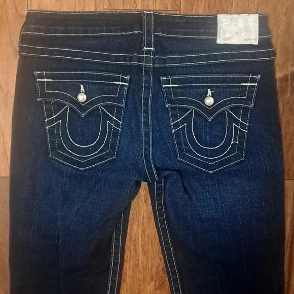 True Religion Bootcut Jeans dark wash - Picture 7 of 14